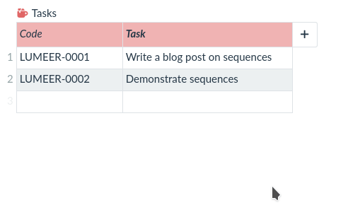 trying the new automation and index creation