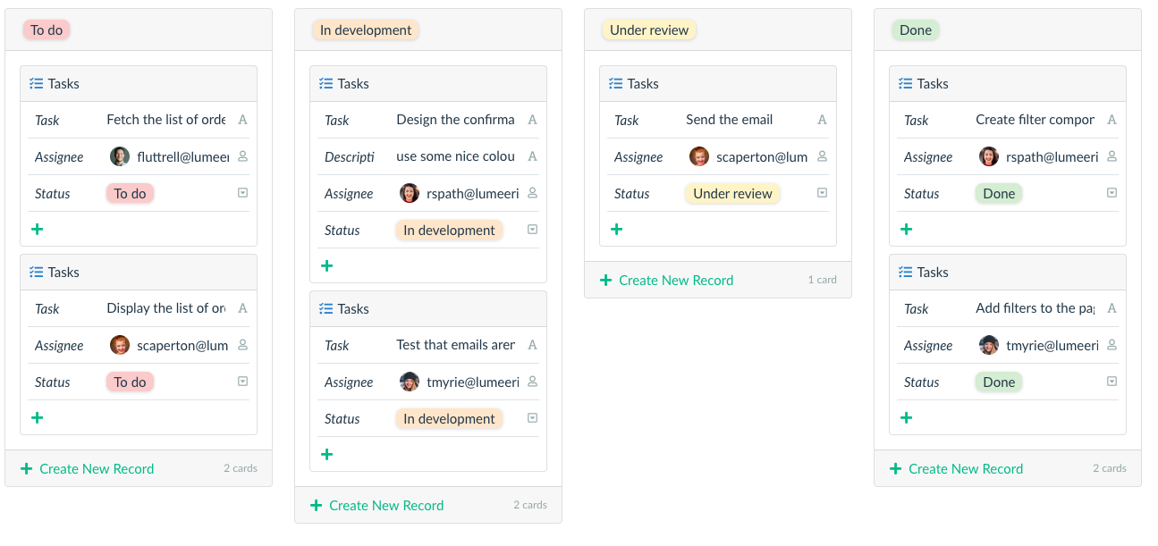 tasks planning in Scrum Project Planning Template