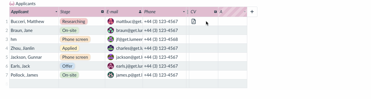 store files in rich data work items