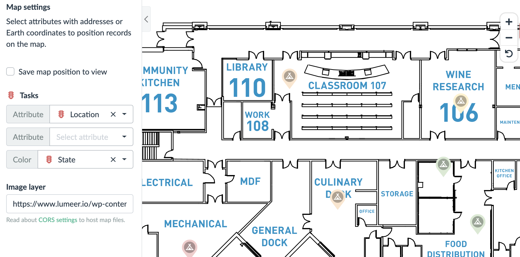 map view custom layer