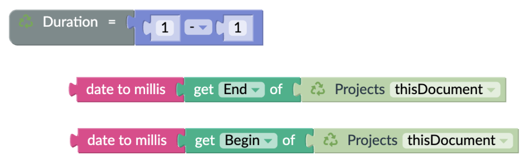 duration calculation composition