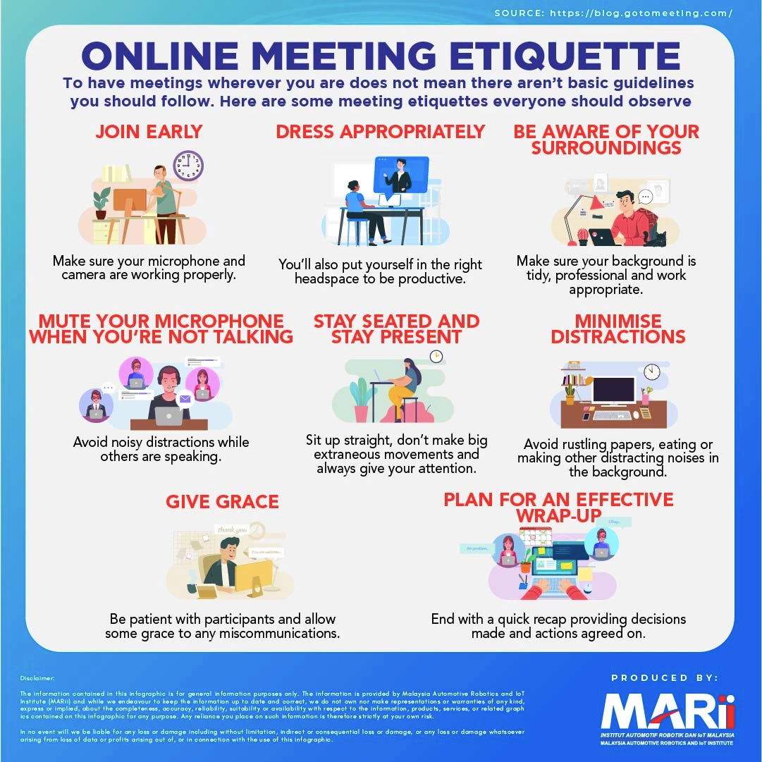 online meeting etiquette