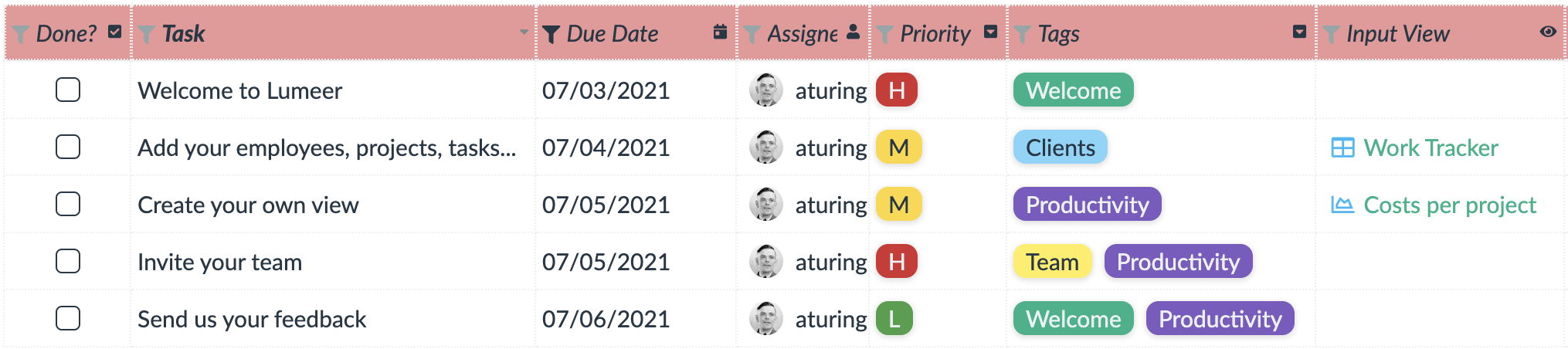 view attribute data type in action