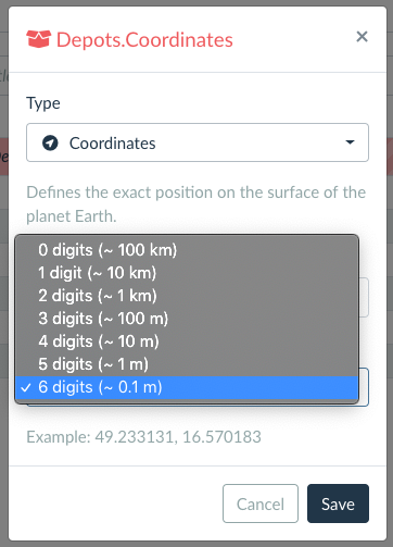 precision configuration