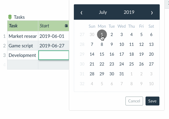 editing date and time