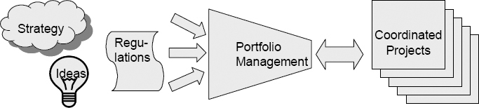 proces správy portfolia projektů